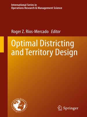 cover image of Optimal Districting and Territory Design
